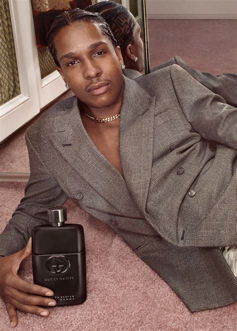 gucci guilty for men ad published|asap rocky gucci.